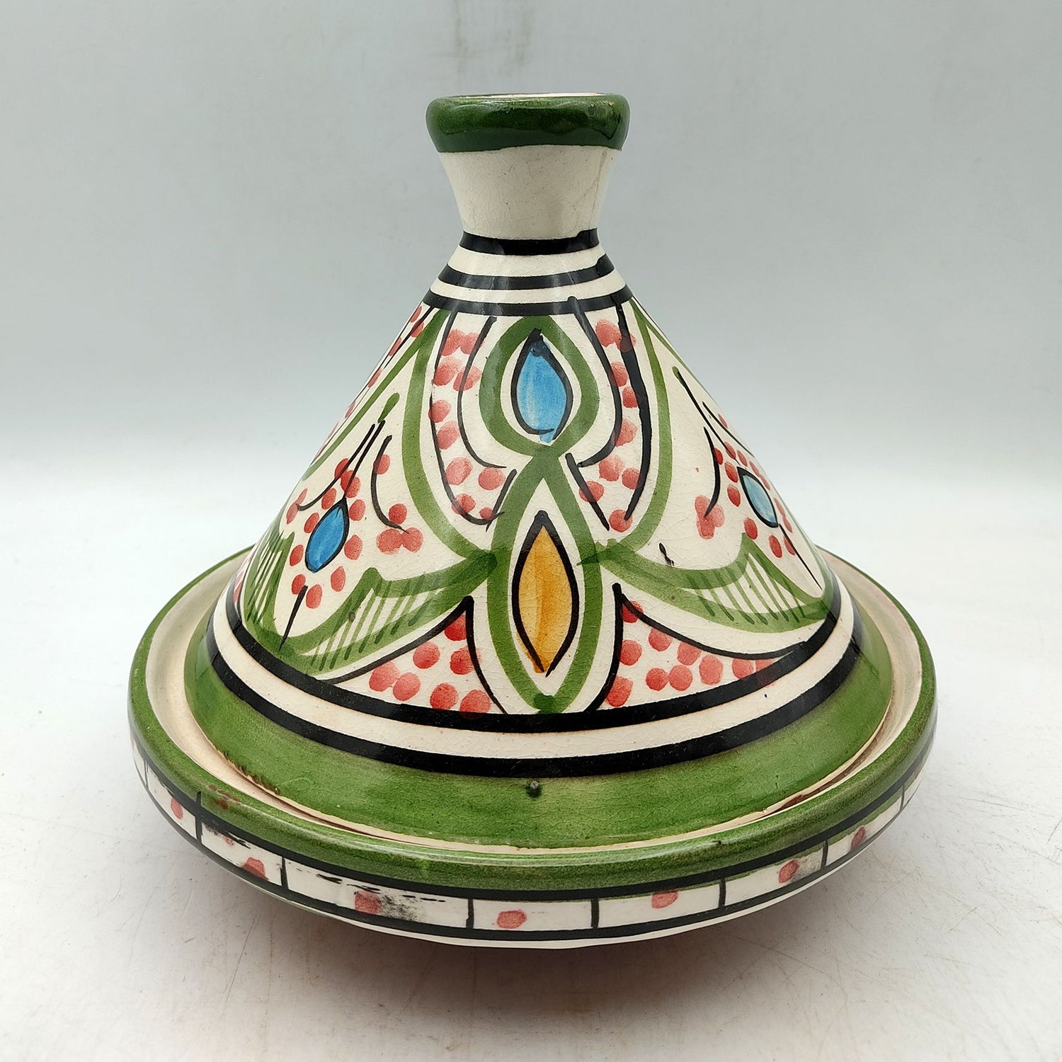 Mini Tajine Etnica Marocco Marocchina Spezie Salse Ceramica Terracotta